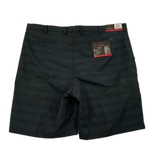 Greg Norman Golf Shorts Navy Blue Flat Front Performance Tech Men’s Size 42 New